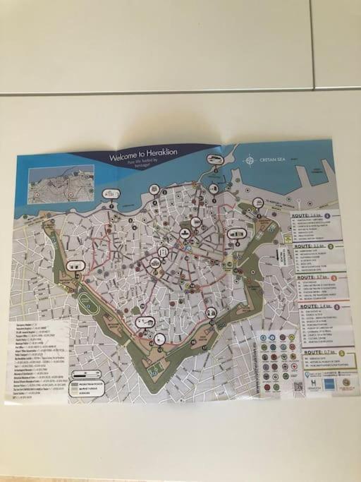 Εα City Skyline Veranda Apartman Iráklio Kültér fotó